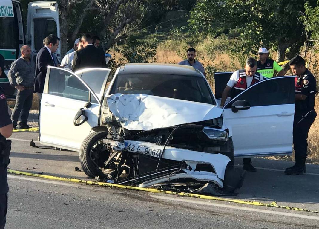 Konya’da ikizlerin öldüğü kazada sürücü alkollü çıktı 11